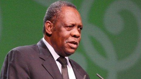 CAF President Issa Hayatou