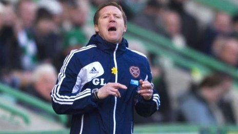 Hearts interim manager Gary Locke