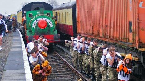 RAF Benson engine pull