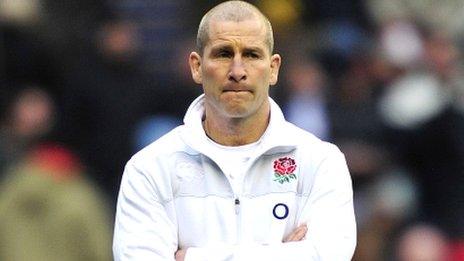 England coach Stuart Lancaster