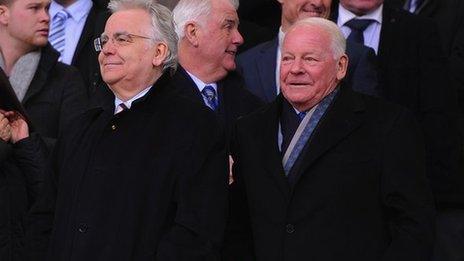 Bill Kenwright and Dave Whelan