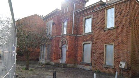 The building in West Street in Grimsby