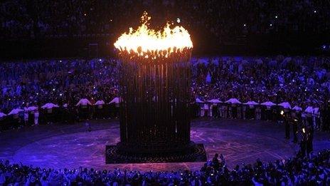 Olympic cauldron