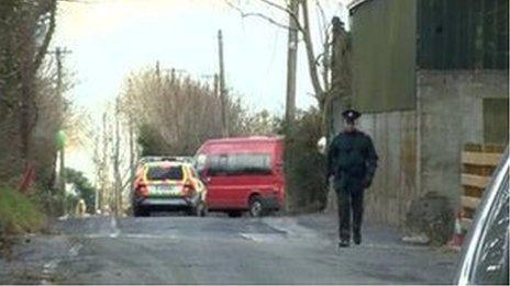 Scene of CAB raid at property in south Armagh