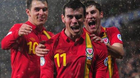 Gareth Bale scored twice against Scotland in October