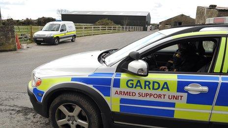 Search on the South Armagh/Louth border