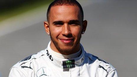 Mercedes's Lewis Hamilton