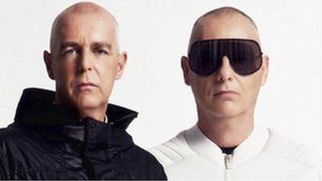 Pet Shop Boys, aka Neil Tennant and Chris Lowe