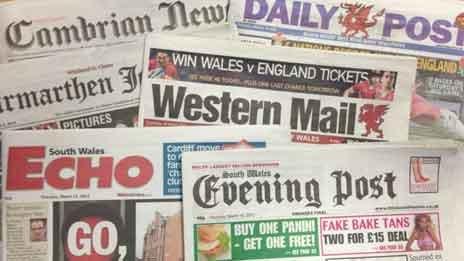 Newspapers sales are falling as readers opt to go online