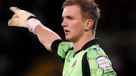 Sheffield United goalkeeper George Long