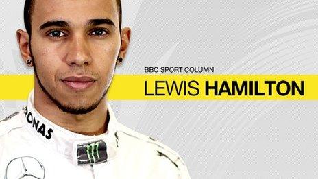 Lewis Hamilton's BBC column