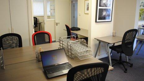 Inside the Bath Adult Enterprise Centre