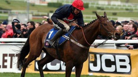 Bobs Worth wins the Cheltenham Gold Cup