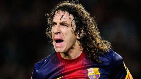 Carles Puyol has had surgery on his right knee again