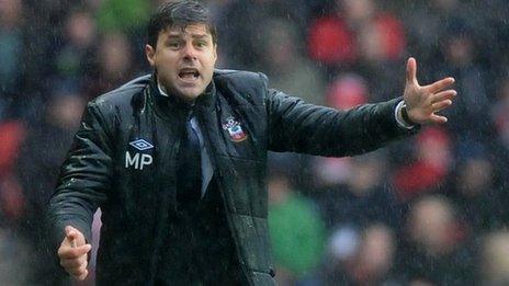 Southampton manager Mauricio Pochettino