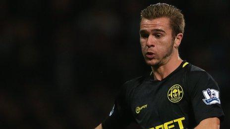 Wigan forward Callum McManaman