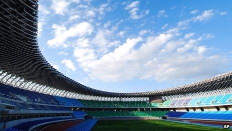 Stadium for The World Games 2009 in Kaohsiung