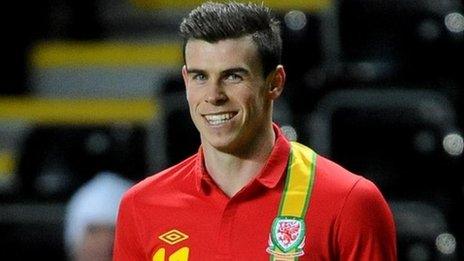 Wales winger Gareth Bale