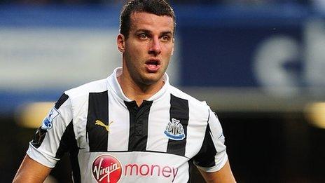 England and Newcastle defender Steven Taylor