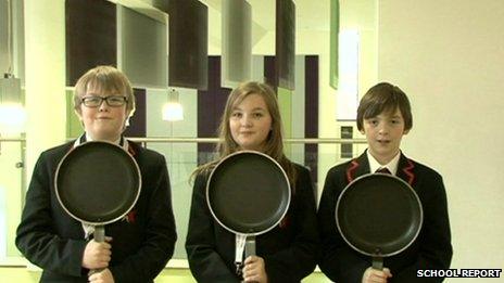 Samworth Church Academy cooking