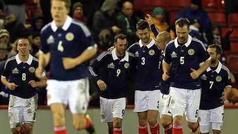 Scotland players