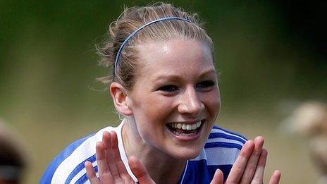 Liverpool footballer Gemma Bonner