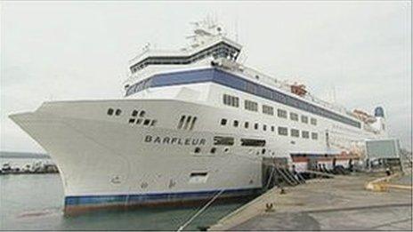 The Barfleur ferry