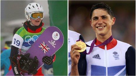 Zoe Gillings and Peter Kennaugh