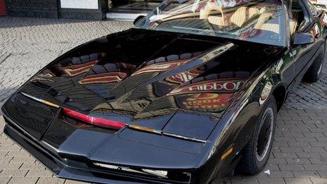 KITT the robot car from 1980s TV hit Knight Rider