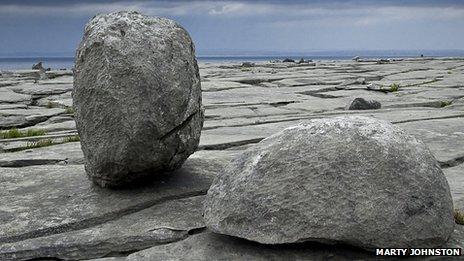 The Burren in County Clare