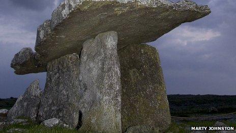 The Burren in County Clare