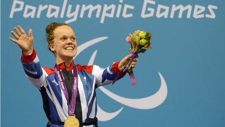 Ellie Simmonds was one of GB's superstars at the Paralympics