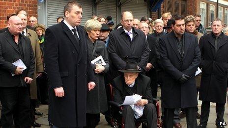 Funeral of Bruce Reynolds