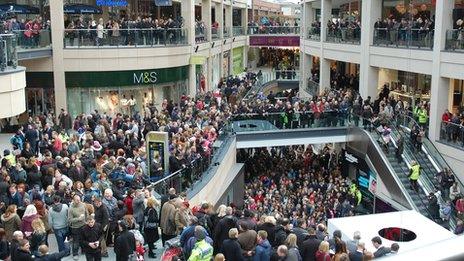 Trinity Leeds opening