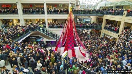 Trinity Leeds opening