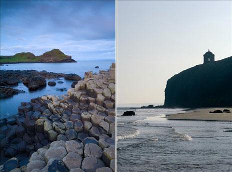 Northern Irish locations for Game of Thrones: Giant's Causeway and Downhill Beach