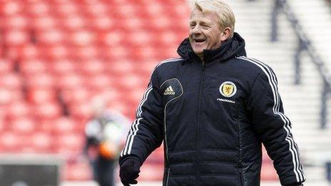 Scotland manager Gordon Strachan