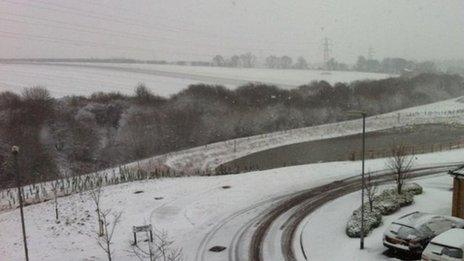 Snow in East Ardsley