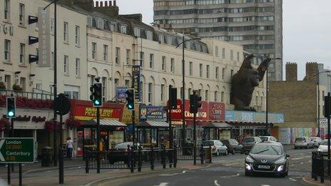 Margate seafront