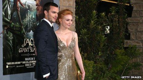 Nicholas Hoult and Eleanor Tomlinson