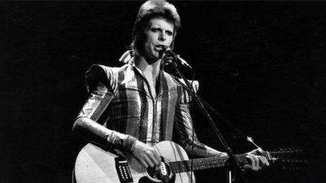 David Bowie as Ziggy Stardust