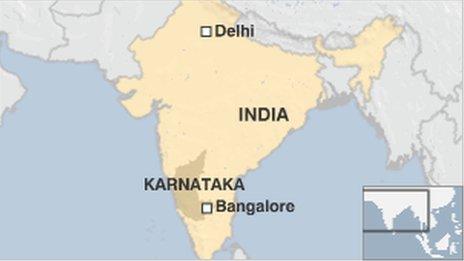 Bangalore map