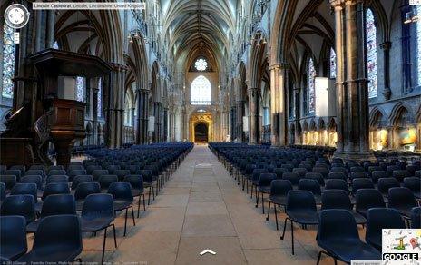 Lincoln cathedral interior