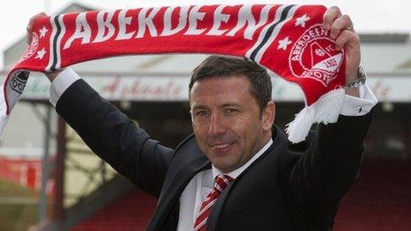 New Aberdeen manager Derek McInnes