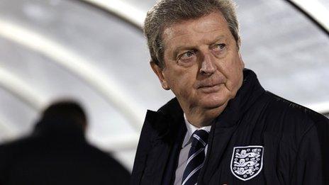 England manager Roy Hodgson