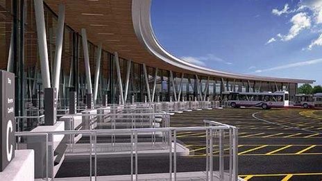 Stoke-on-Trent new bus station