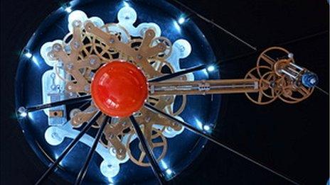 Orrery at Jodrell Bank