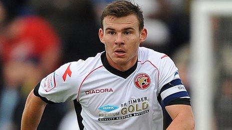 Walsall captain Andy Butler