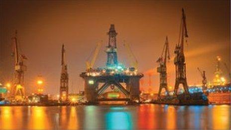 oil rigs