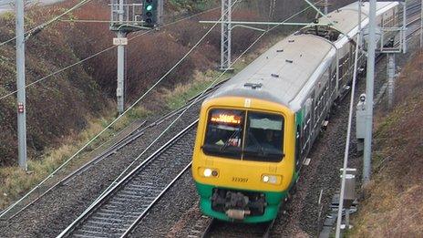 London Midland train